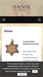 Mobile Screenshot of hayner-weihnacht.de